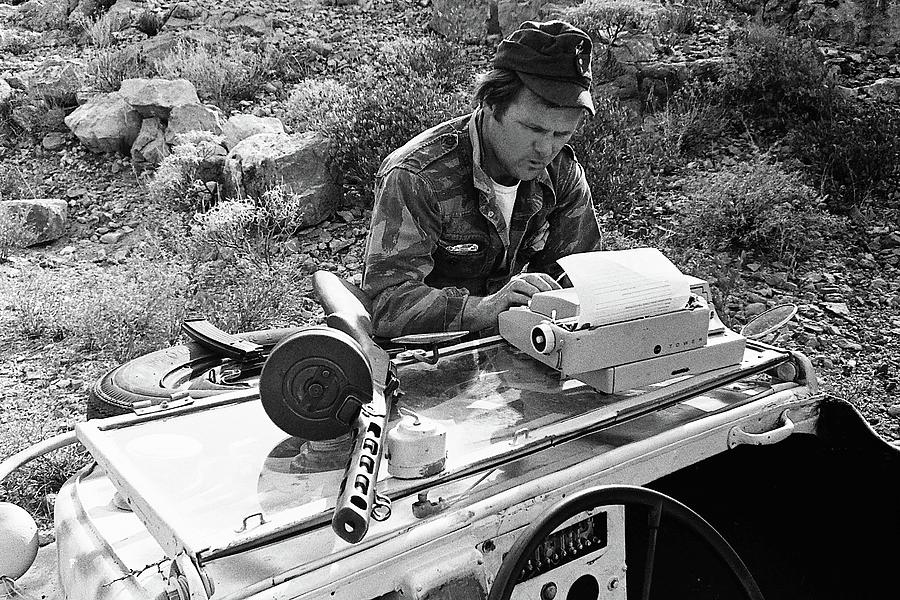 Barry Sadler 1 Writing Casca The Eternal Mercenary Tucson Arizona 1971 #3 Photograph by David Lee Guss