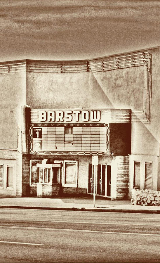 Barstow Theater Photograph by Douglas Settle