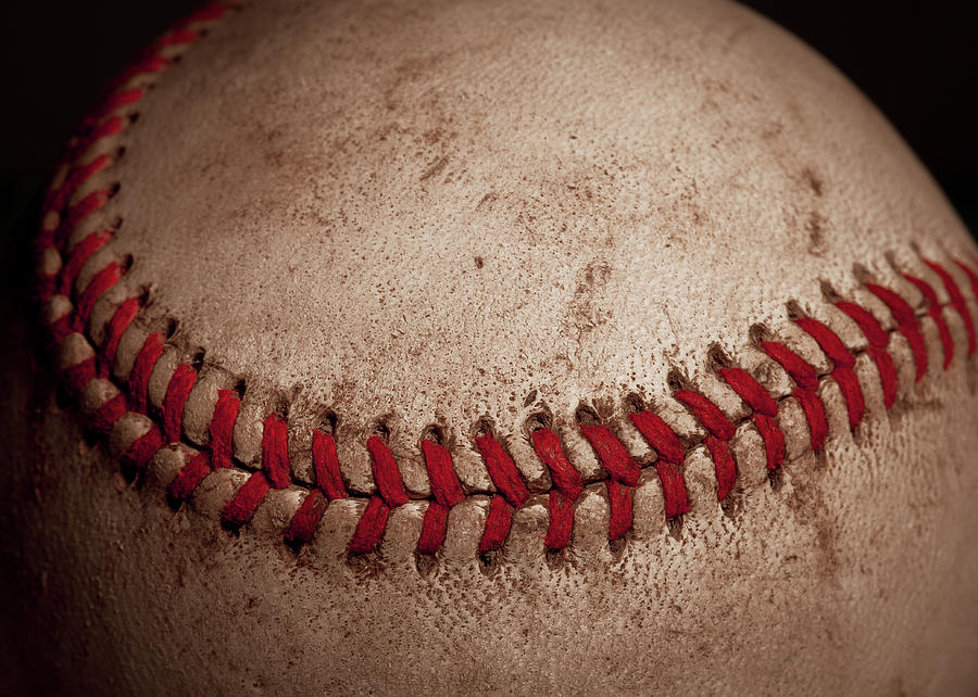 Baseball Seams #1 Photograph by David Patterson