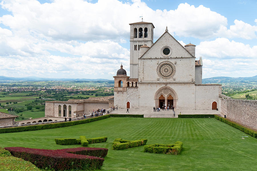 Basilica of St Francis of Assisi #1 Photograph by Catherine Reading