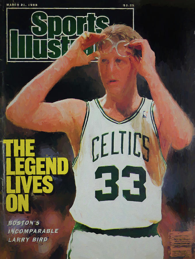 Basketball Legend Larry Bird Photograph by Robert Kinser