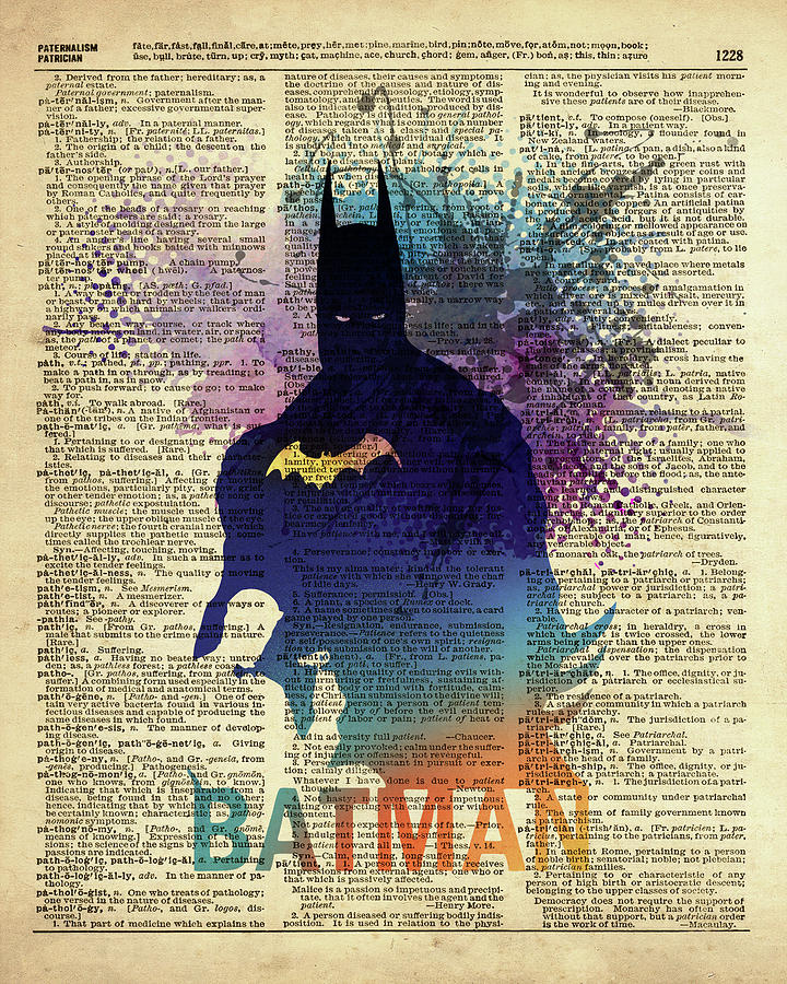 Batman #1 Painting by Art Popop