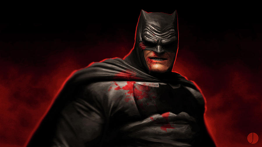 Batman Movie Digital Art - Batman #1 by Super Lovely