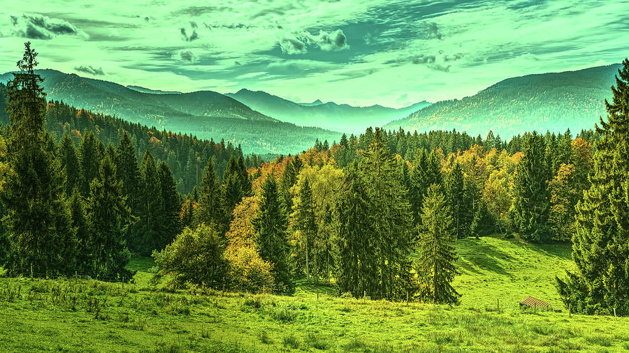 Bavarian Autumn Beauty #1 Photograph by Mountain Dreams