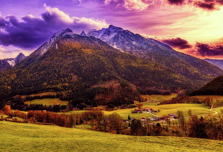 Bavarian Mountain Scene #1 Photograph by Mountain Dreams