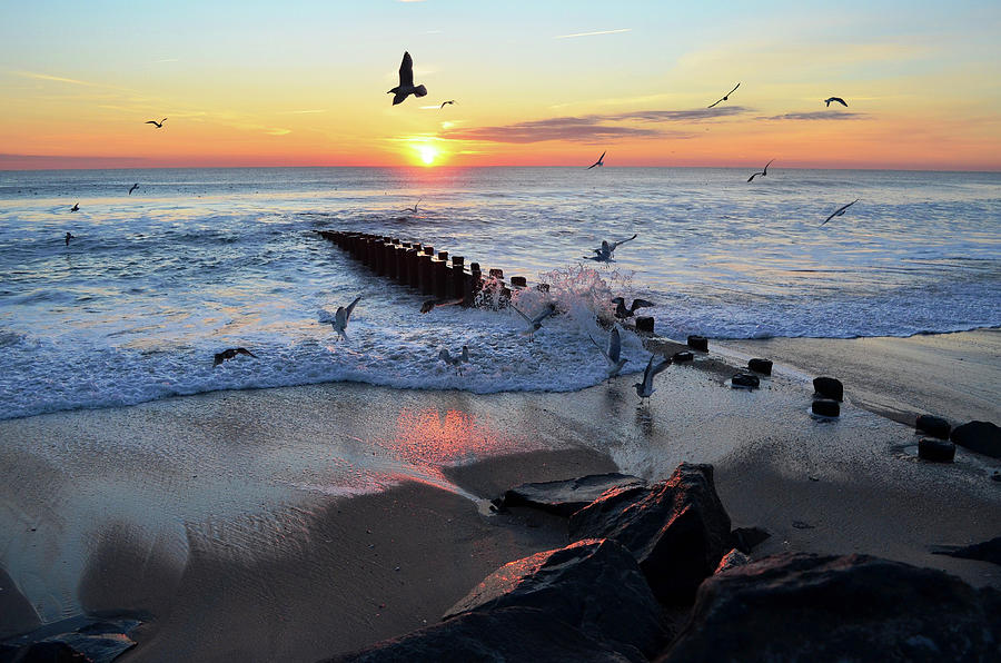 East Coast Sunrise, Jersey Shore by Bob Cuthbert