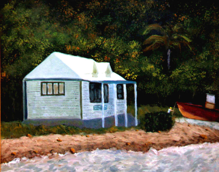 Beach House #1 Painting by Stan Hamilton