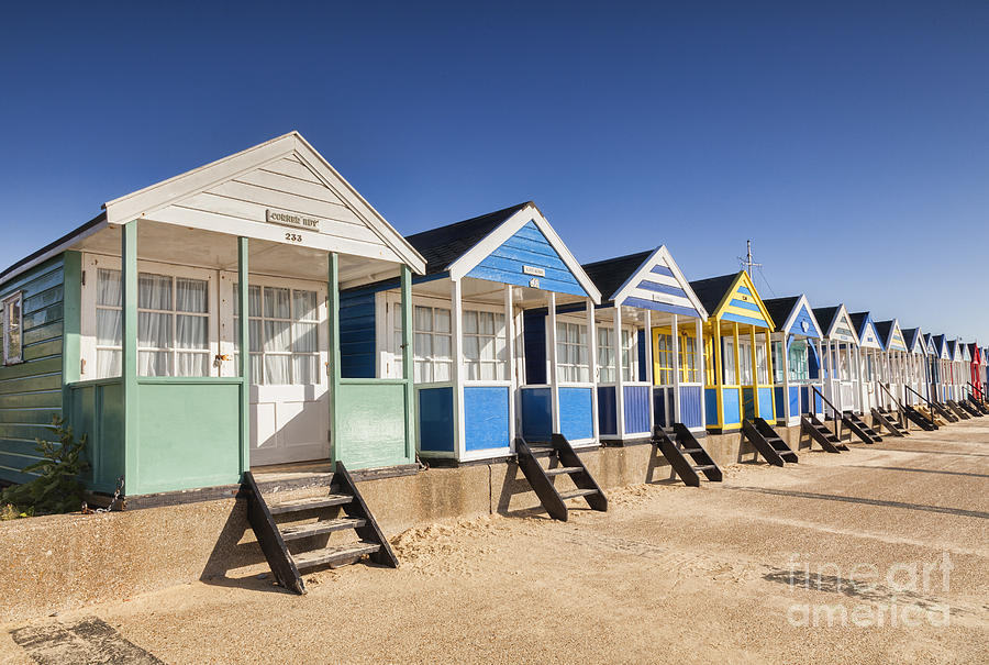 Beach Huts #1 Photograph by Colin and Linda McKie