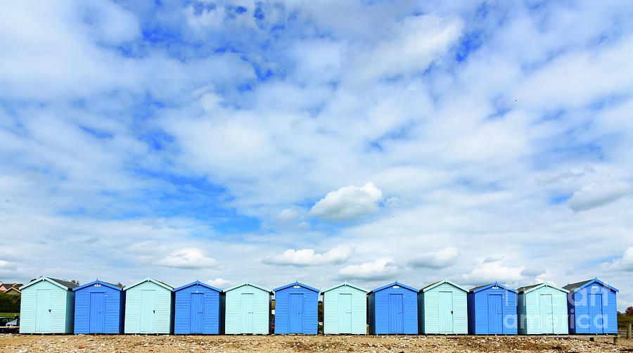 Beach huts #1 Photograph by Colin Rayner