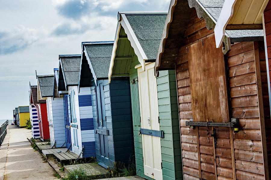 Beach huts #1 Photograph by Ed James