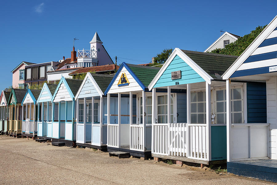 Beach Huts Photograph by Kevin Snelling - Fine Art America