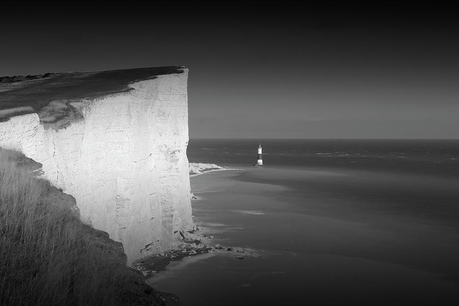 Lighthouse Photograph - Beachy Head #1 by Ian Hufton