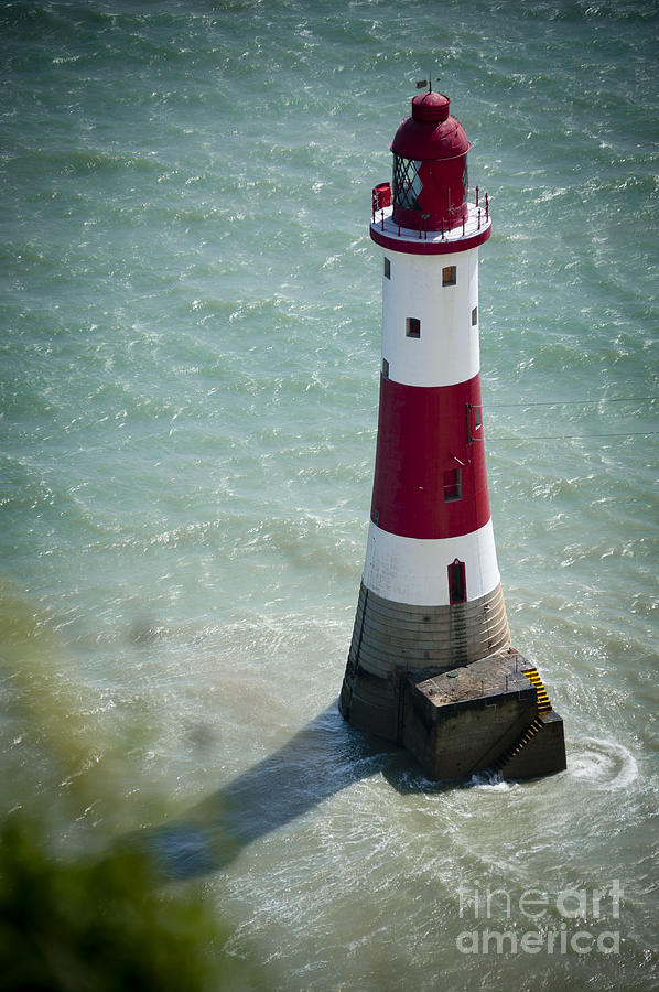 Beachy Head Lighthouse. #1 Photograph by Donald Davis