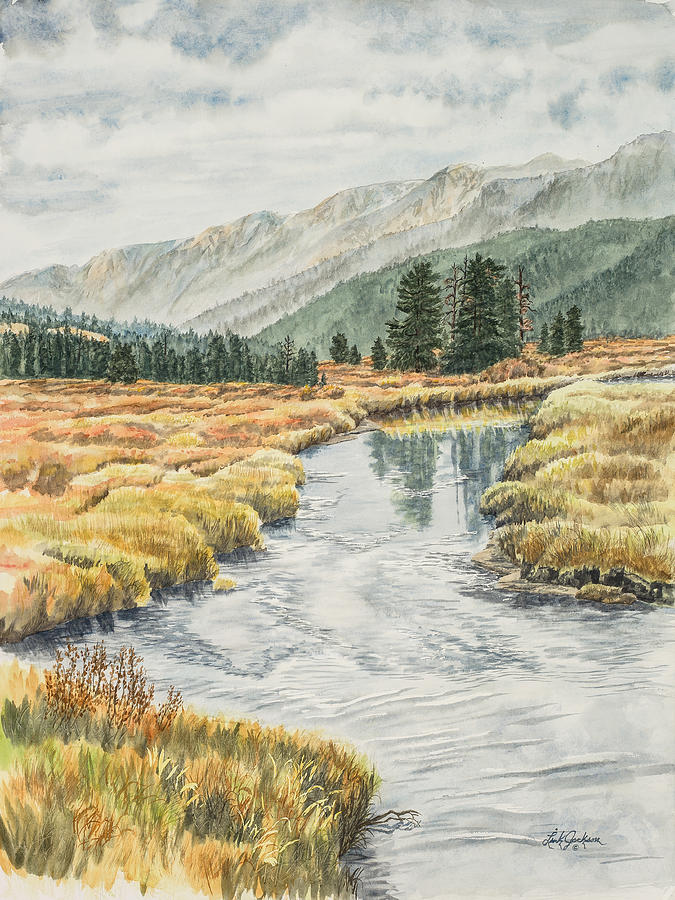 Bear Valley Creek Painting by Link Jackson