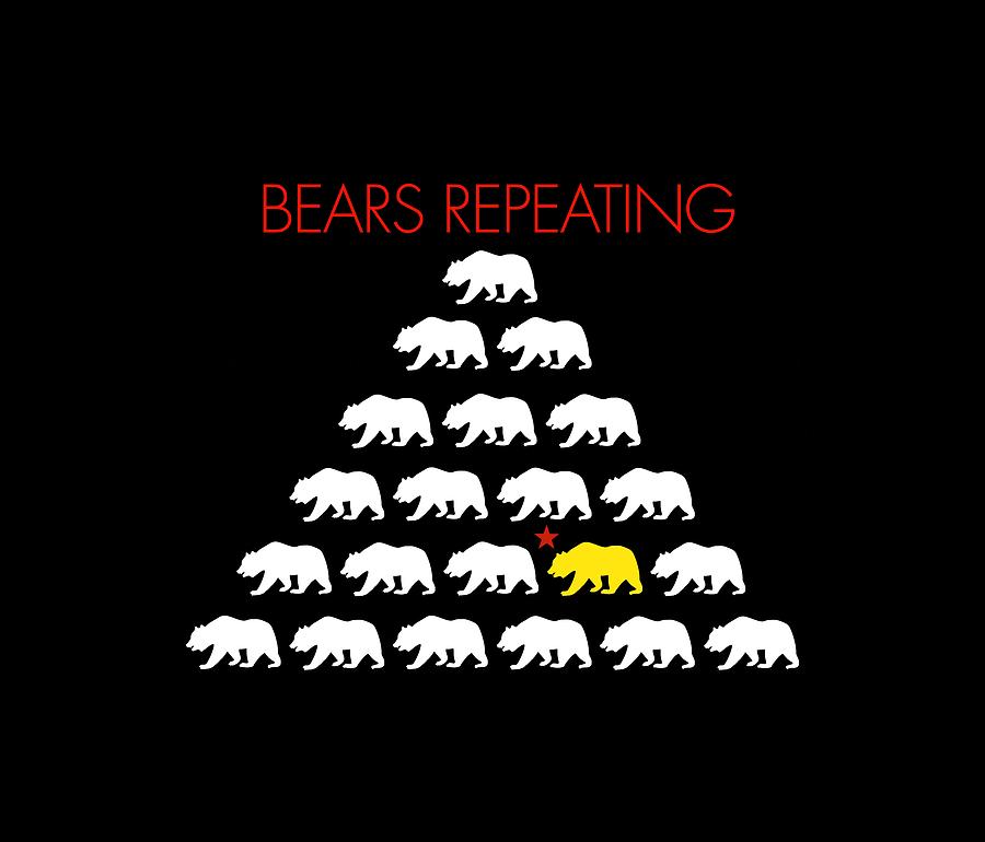 Bears Repeating #1 Digital Art by Jim Pavelle