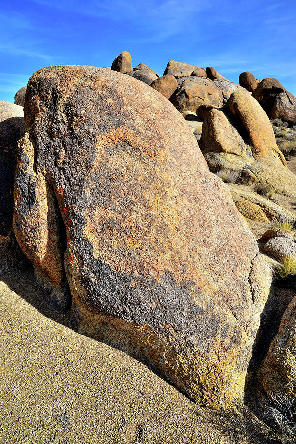 Beautiful Boulders of the Alabama Hills #1 Photograph by Ray Mathis