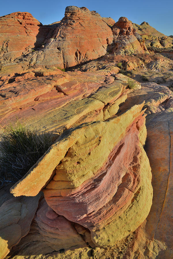 Beautiful Colors of Valley of Fire #1 Photograph by Ray Mathis