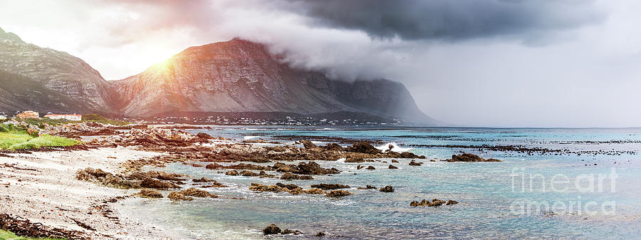 Beautiful landscape of Bettys Bay #1 Photograph by Anna Om