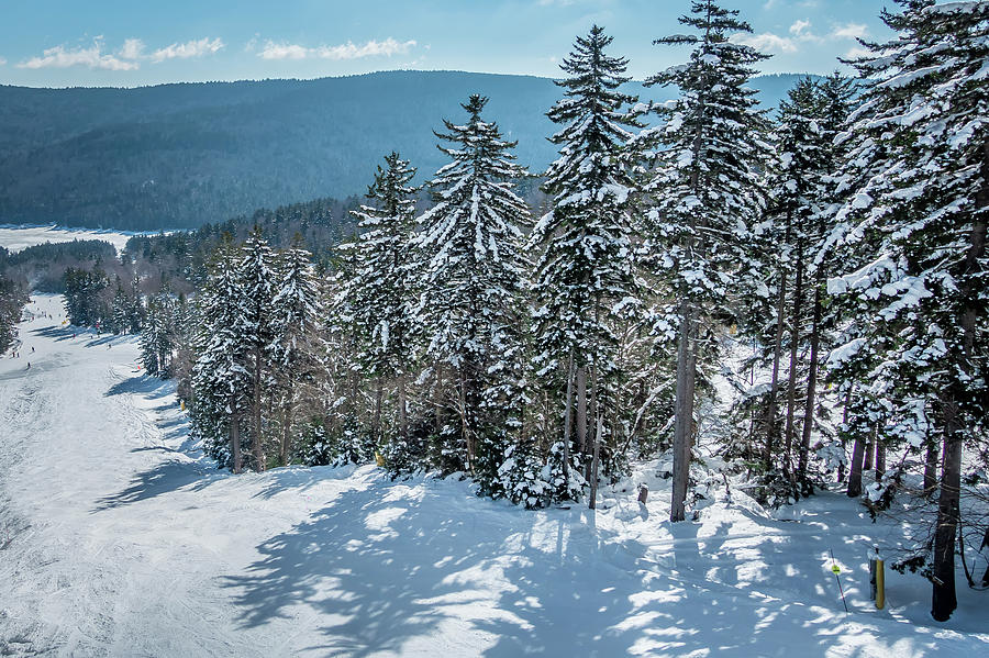 Nature Photograph - Beautiful Nature And Scenery Around Snowshoe Ski Resort In Cass  #1 by Alex Grichenko