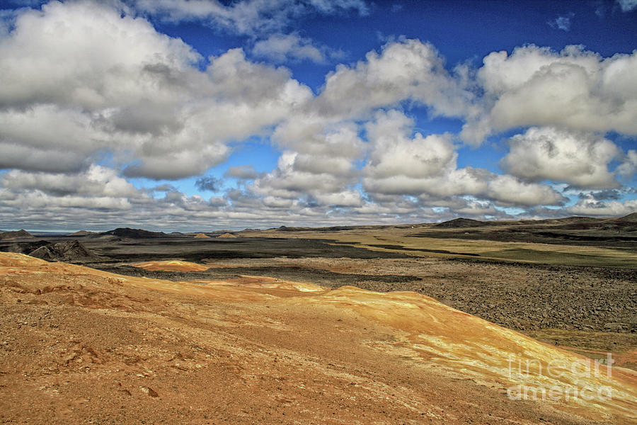 Beautiful Rugged Landscape With Clouds Photograph by Patricia Hofmeester