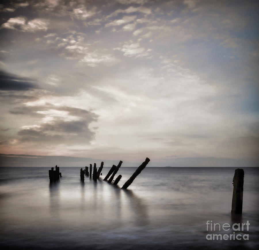 Sunset Photograph - Beautiful Seascape Yorkshire #1 by Colin and Linda McKie