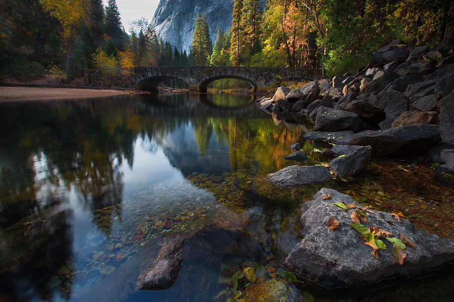 Clouds Photograph - Beautiful Yosemite National Park by Larry Marshall