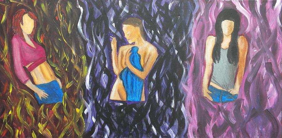 Beauty of Women  #1 Painting by Kristen Diefenbach