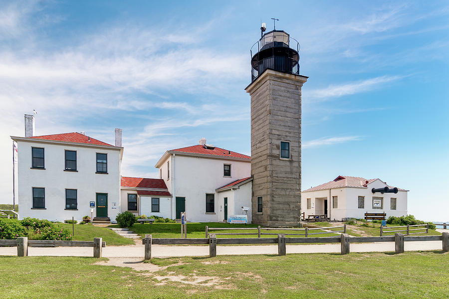 Beavertail Lighthouse, Jamestown, Rhode Island #1 Photograph by Dawna Moore Photography
