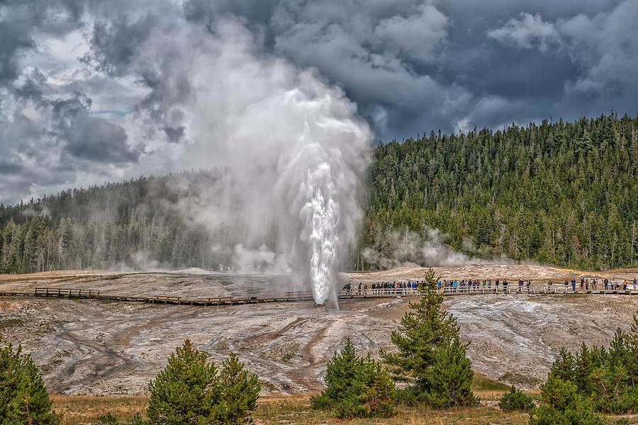 Beehive Geyser #1 Photograph by Philip Kuntz - Fine Art America