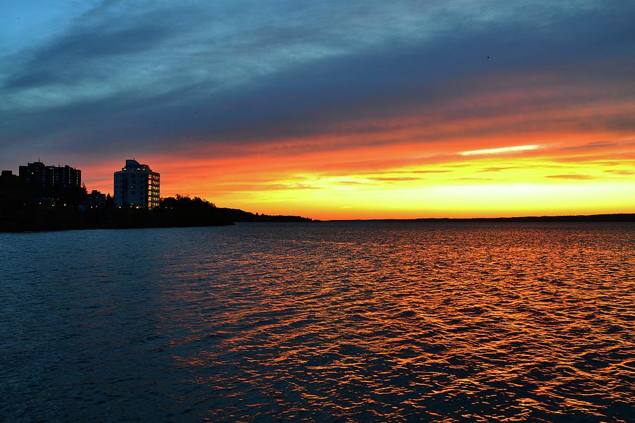 Before Sunrise At Kempenfelt Bay  #1 Photograph by Lyle Crump