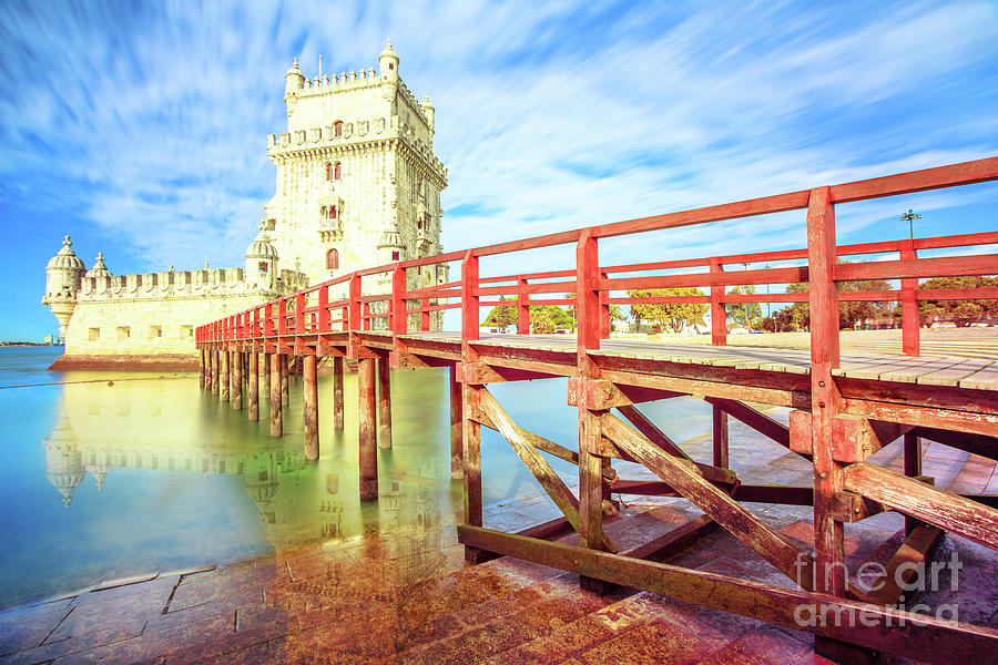 Architecture Photograph - Belem Tower Lisbon #1 by Benny Marty