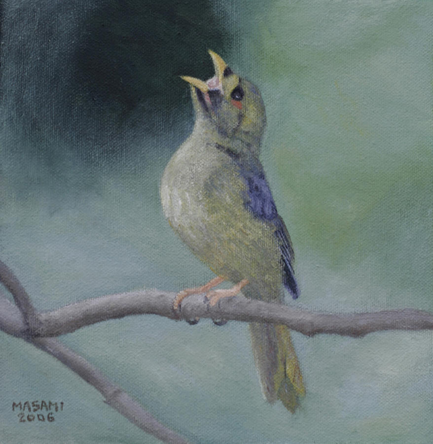 Bell Bird #1 Painting by Masami Iida