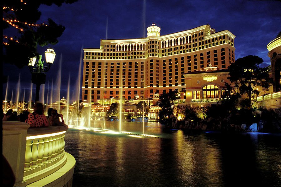 Bellagio Hotel In Las Vegas Photograph By Carl Purcell - Fine Art America