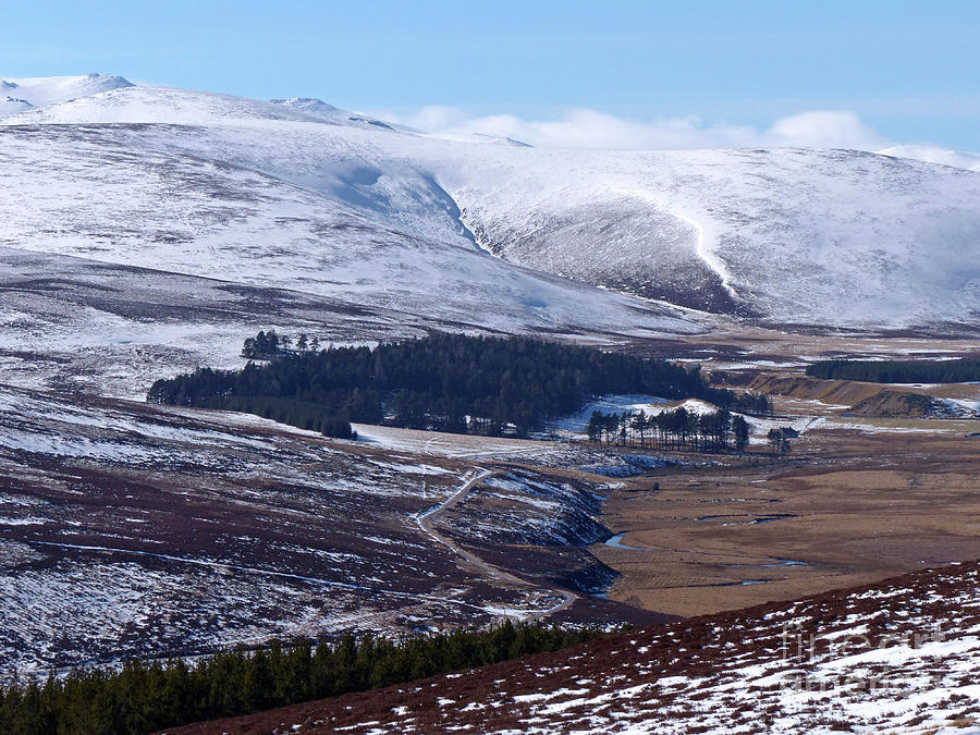 Ben Avon from Upper Donside - Cairngorm Mountains Photograph by Phil Banks