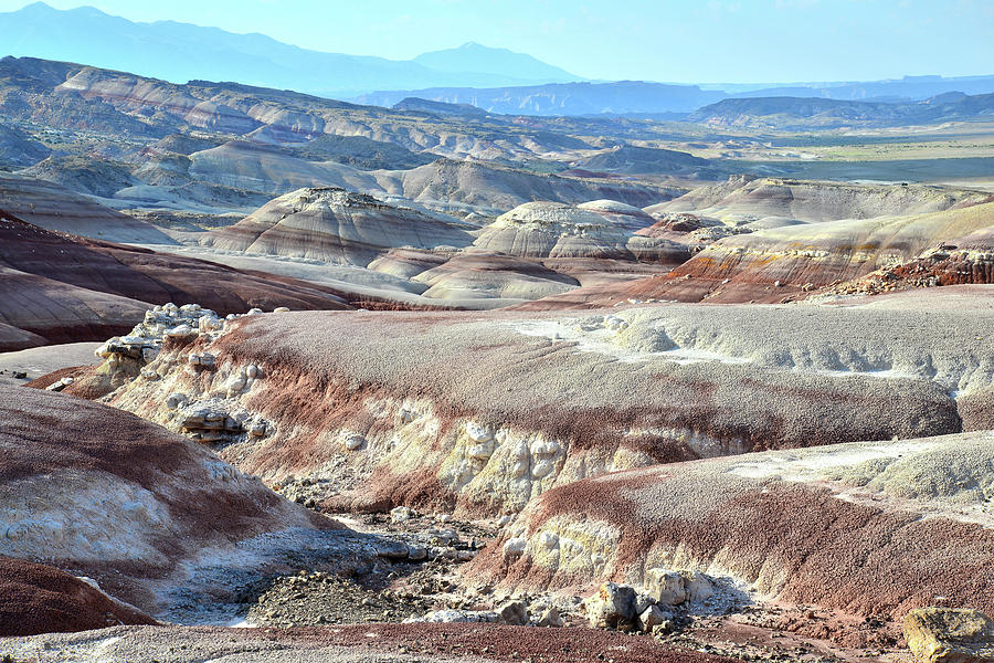 Bentonite Clay Dunes in Cathedral Valley #1 Photograph by Ray Mathis