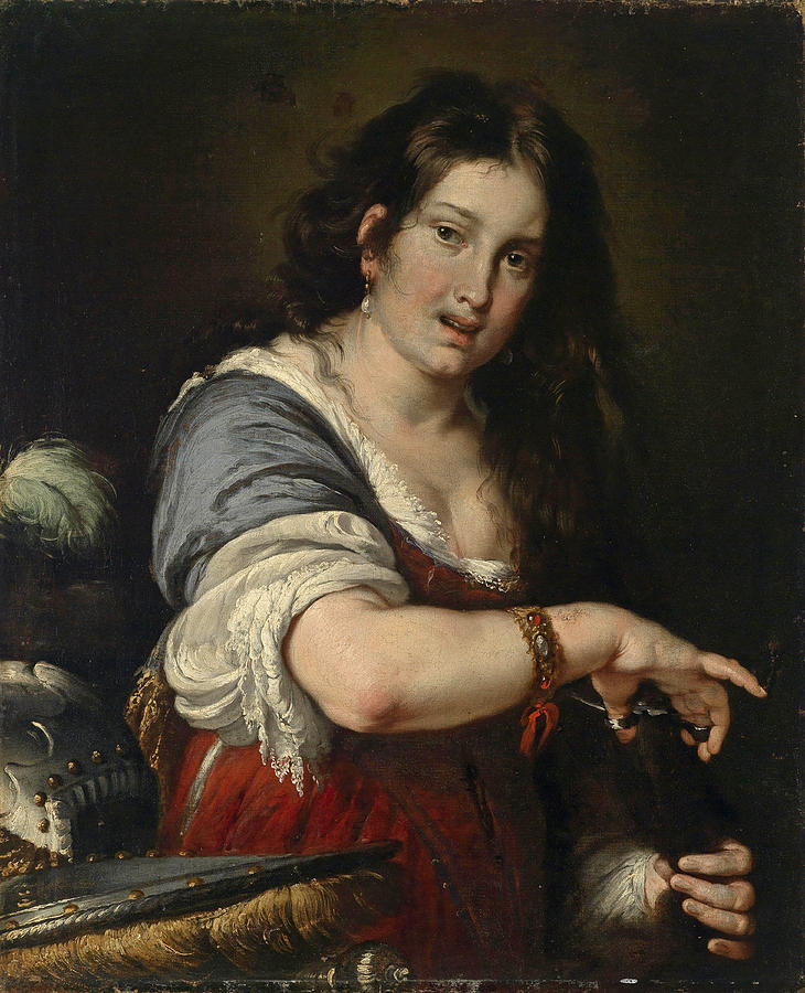 Berenice #1 Painting by Bernardo Strozzi