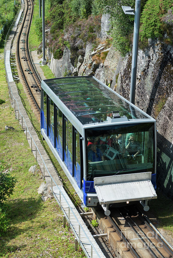 Bergen funicular railway #1 Photograph by Andrew Michael