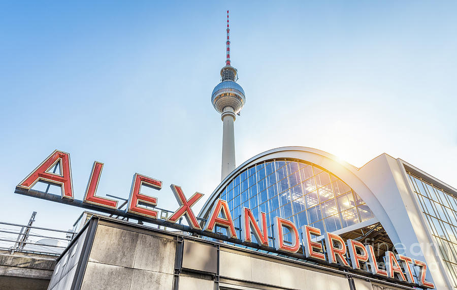 Berlin Alexanderplatz #1 Photograph by JR Photography