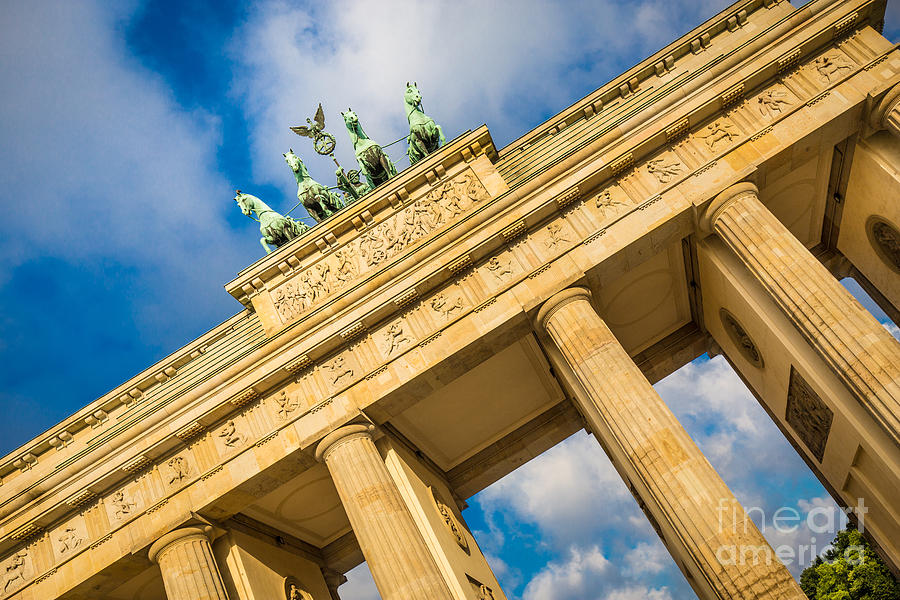 Berlin Brandenburg Gate #1 Photograph by JR Photography