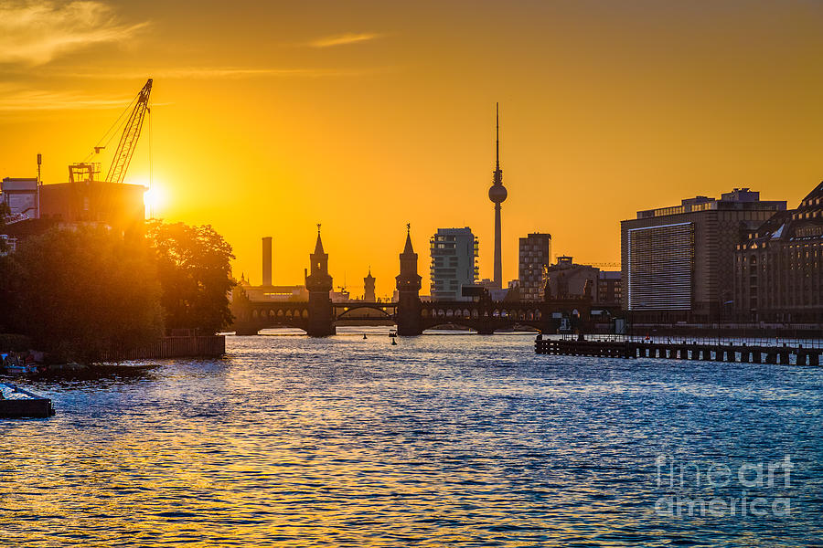 Berlin Sunset #1 Photograph by JR Photography