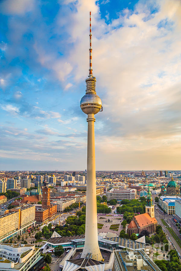 Berlin TV Tower #1 Photograph by JR Photography