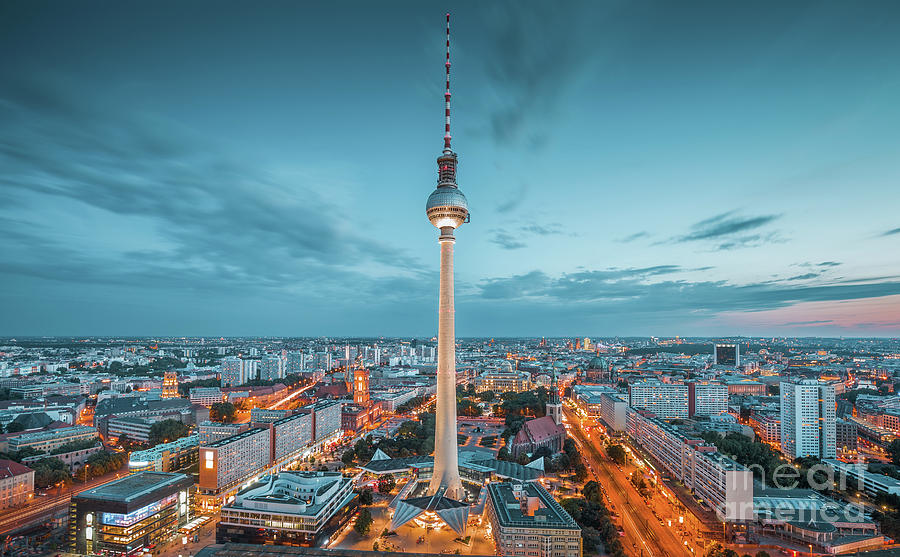 Berlin Twilight #1 Photograph by JR Photography