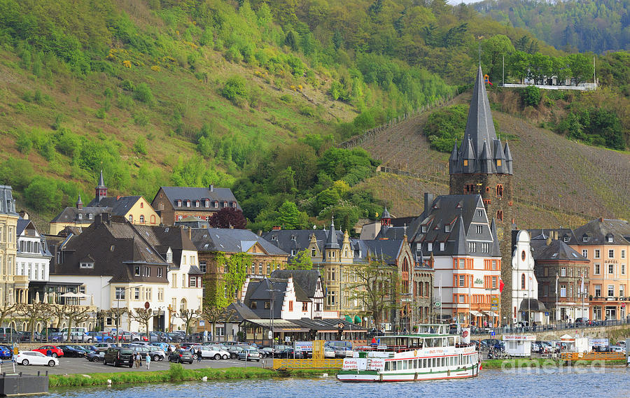 Bernkastel on the Mosel River Germany #1 Photograph by Louise Heusinkveld