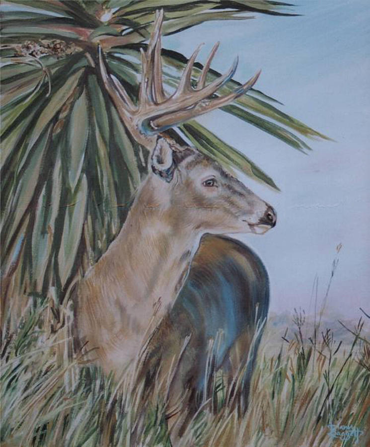 Berry Buck Painting By Diann Baggett Fine Art America