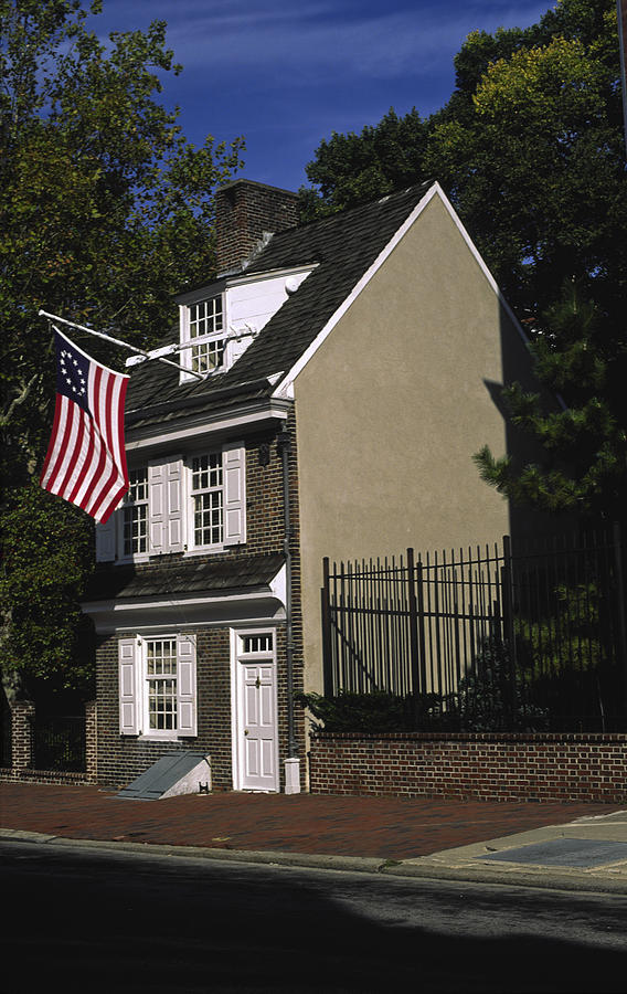 Betsy Ross House Philadelphia #2 Photograph by Sally Weigand