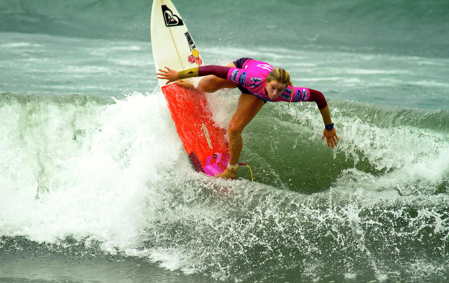 Bianca Buitendag Surfer Girl #1 Photograph by Waterdancer