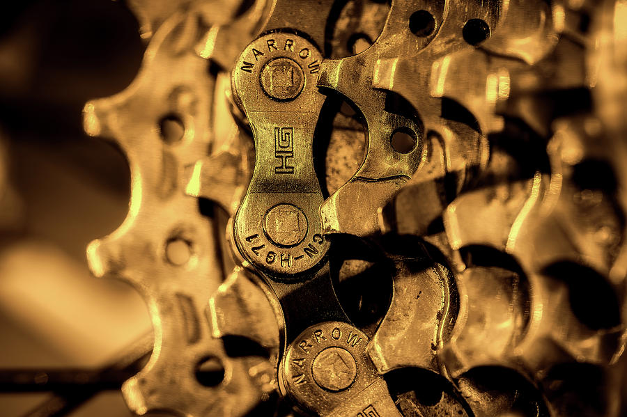 Transportation Photograph - Bicycle Gears #2 by Mountain Dreams
