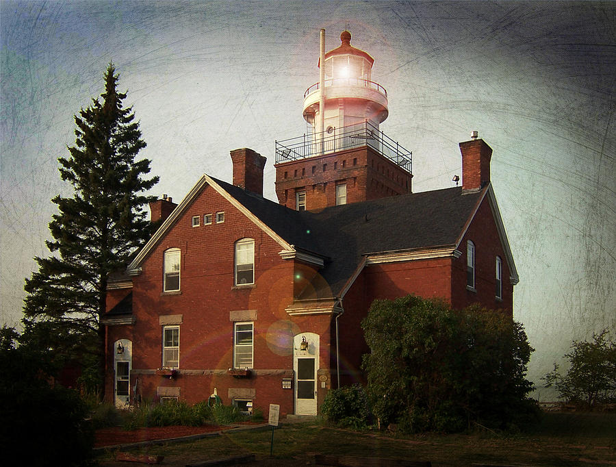 Big Bay Point Lighthouse #2 Photograph by David T Wilkinson