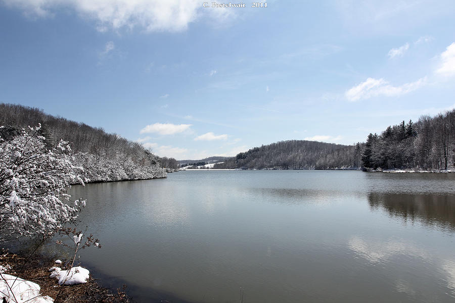 Water Photograph - Big Ditch Lake by Carolyn Postelwait Water Photograph - Big Ditch Lake by Carolyn Postelwait