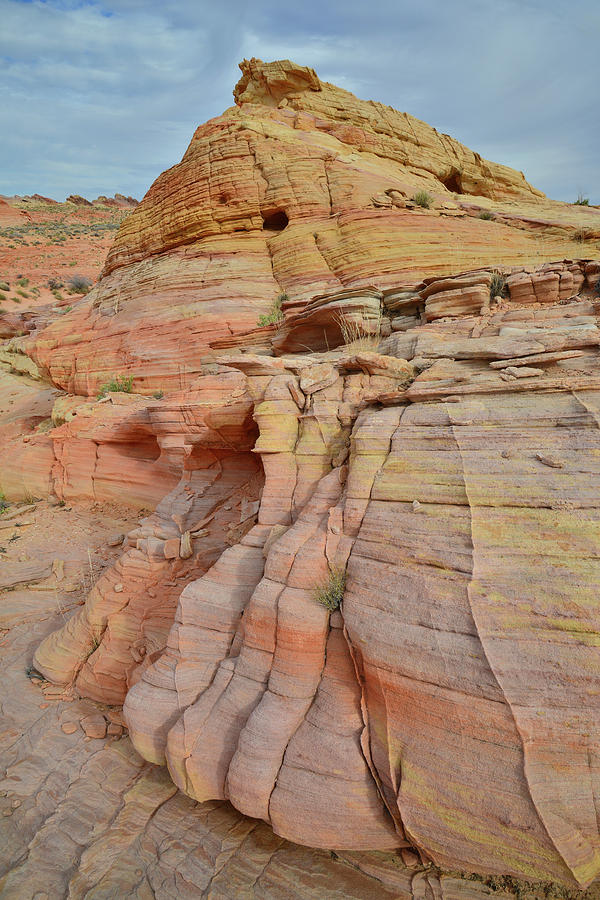 Big Foot of Sandstone in Valley of Fire #1 Photograph by Ray Mathis
